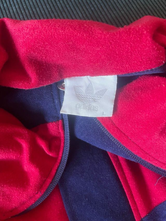 Sudadera adidas retro vintage y2k tipo bomber