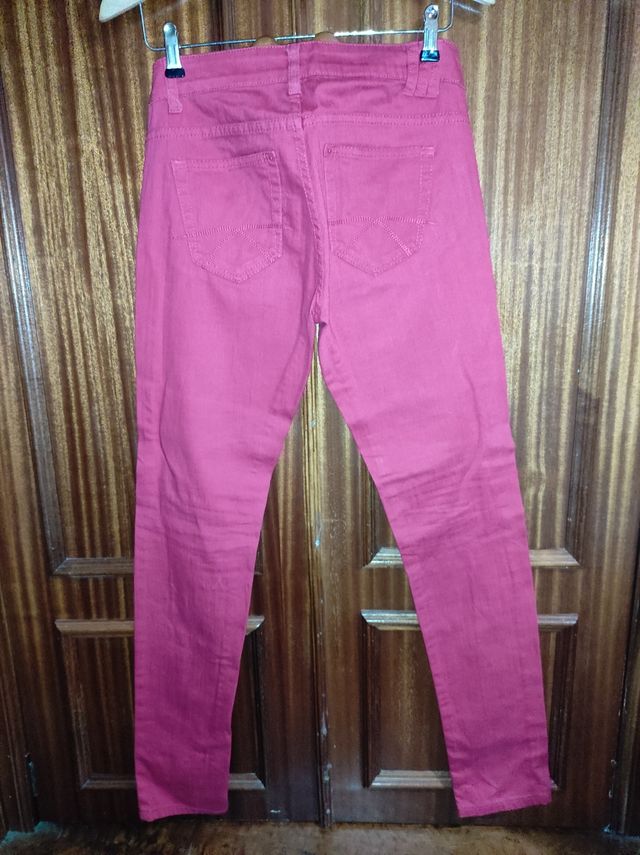 Vaqueros rojos Blanco