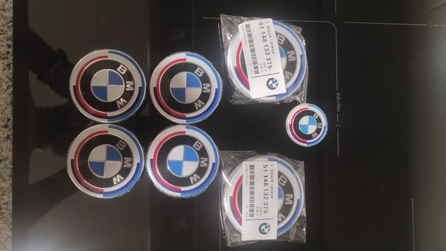 LOGOS EMBLEMAS BMW 50 ANIVERSARIO