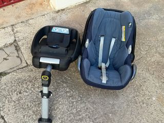 Silla y base isofix de maxicosi