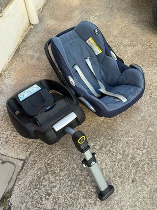 Silla y base isofix de maxicosi