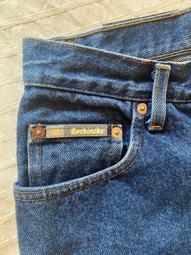Jeans vaqueros de tiro alto