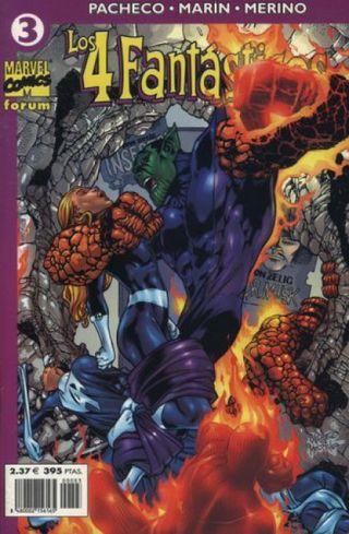 Cómic LOS 4 FANTASTICOS de CARLOS PACHECO