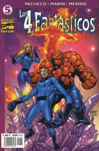 Cómic LOS 4 FANTASTICOS de CARLOS PACHECO