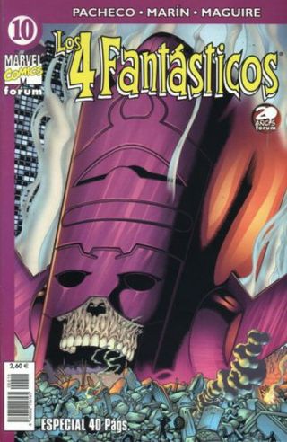 Cómic LOS 4 FANTASTICOS de CARLOS PACHECO