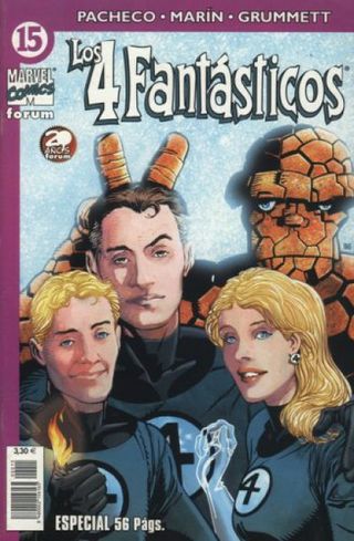 Cómic LOS 4 FANTASTICOS de CARLOS PACHECO
