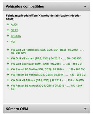Cremallera de direccion audi RS3 2017-2020 400cv