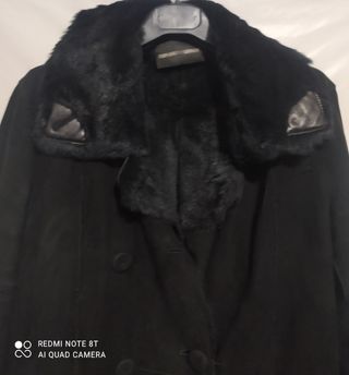 Abrigo Armani piel vuelta