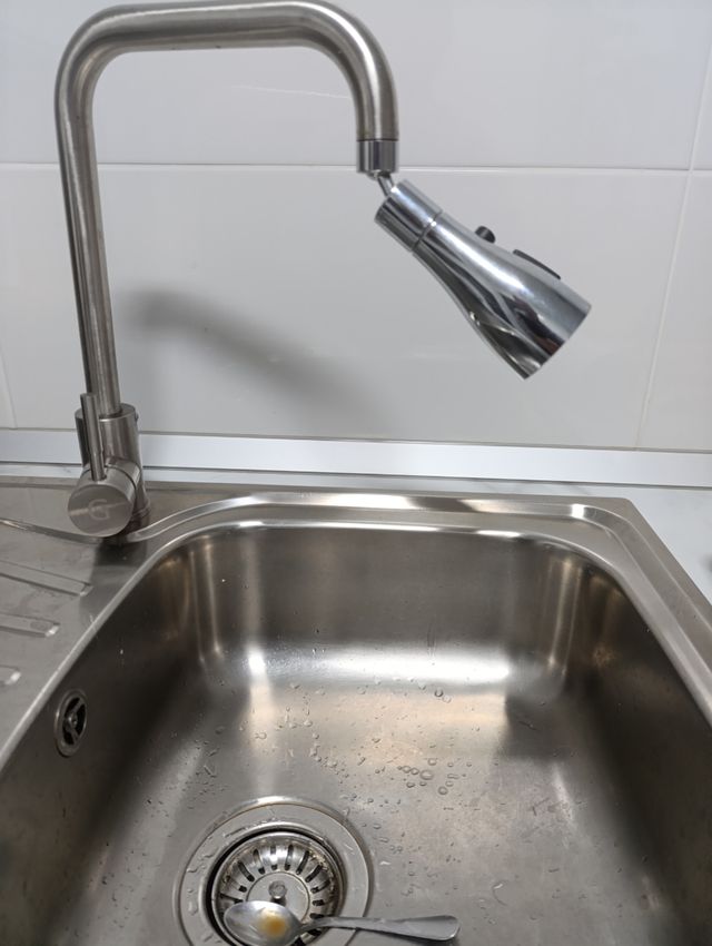 Pulverizador aireador grifo cocina