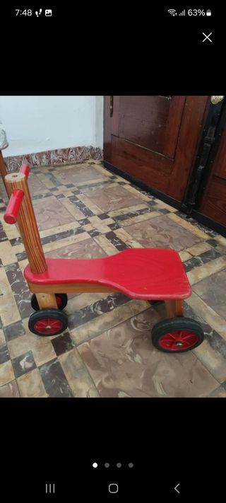 Triciclo Madera