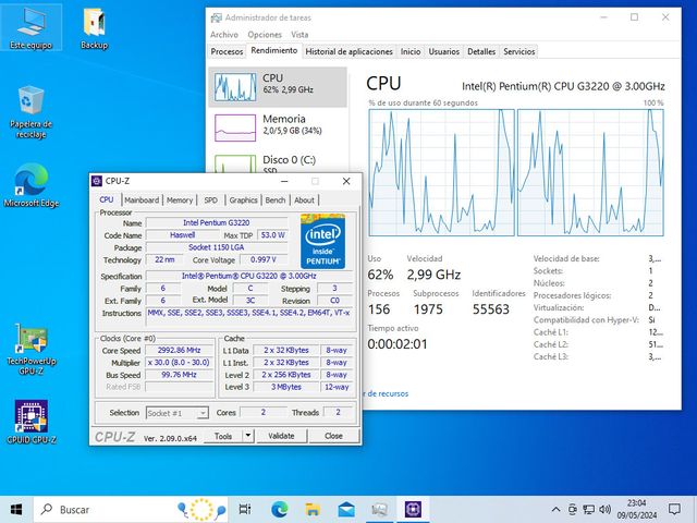 Cpu Intel Pentium G3220