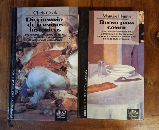 2 libros biblioteca tematica alianza