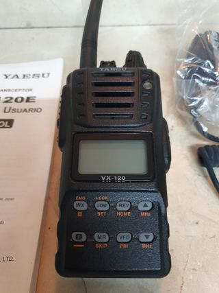 Yaesu vx 120e emisora VHF transreceptor