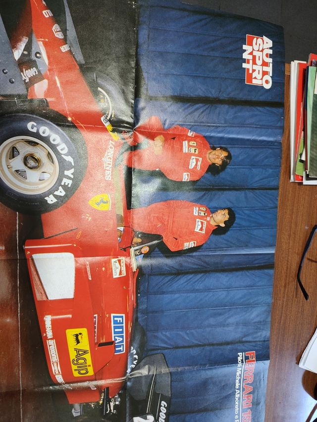 Poster Ferrari 156/85