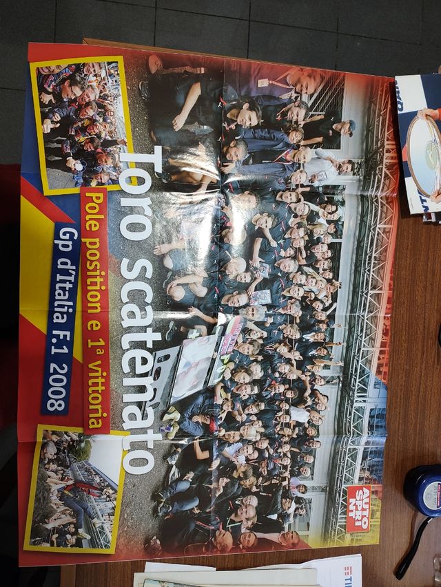 Poster Toro Rosso Vettel F1