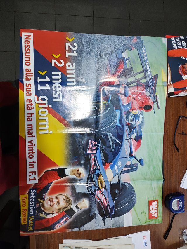 Poster Toro Rosso Vettel F1