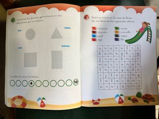 Cuaderno de vacaciones para 5 años