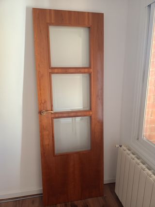 Puerta madera cocina sin marco