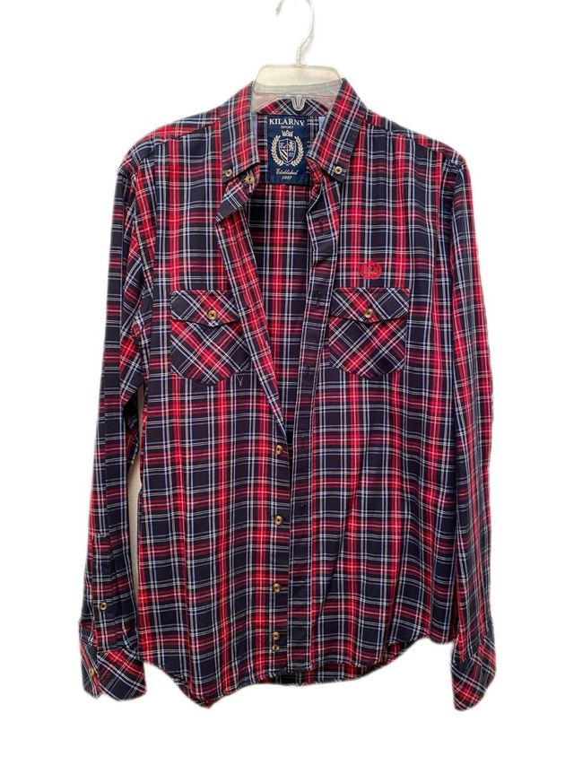 Camisa De Cuadros Detalle Bolsillos Kilarny