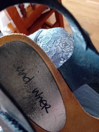 Sandalias plateadas