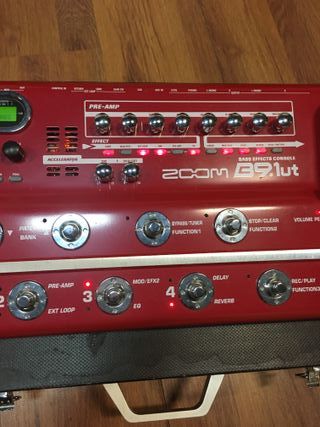 ZOOM B9.1T (Multiefectos para Bajo, a valvula)