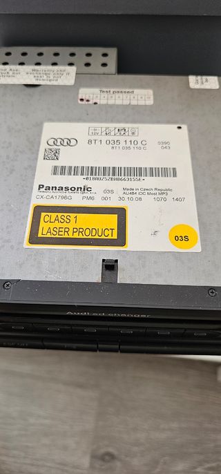 módulos mmi y navegación audi modelo 2009