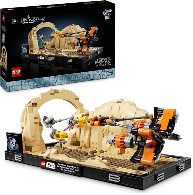 LEGO 75380 Star Wars: Diorama La minaccia fantasma
