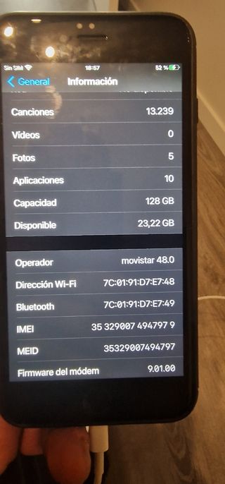 Iphone 6S plus  128gb impoluto