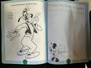 Cuaderno actividades escritura Infantil