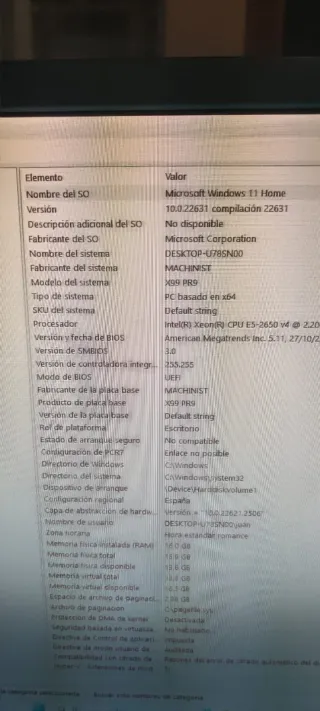 ORDENADOR NUEVO DE SOBREMESA