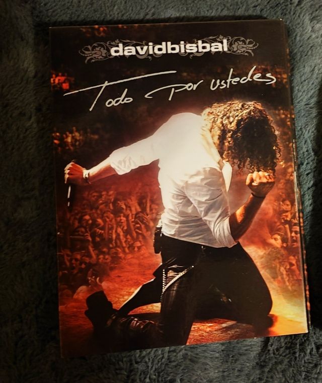DAVID BISBAL TODO POR USTEDES 2DVDS + CD