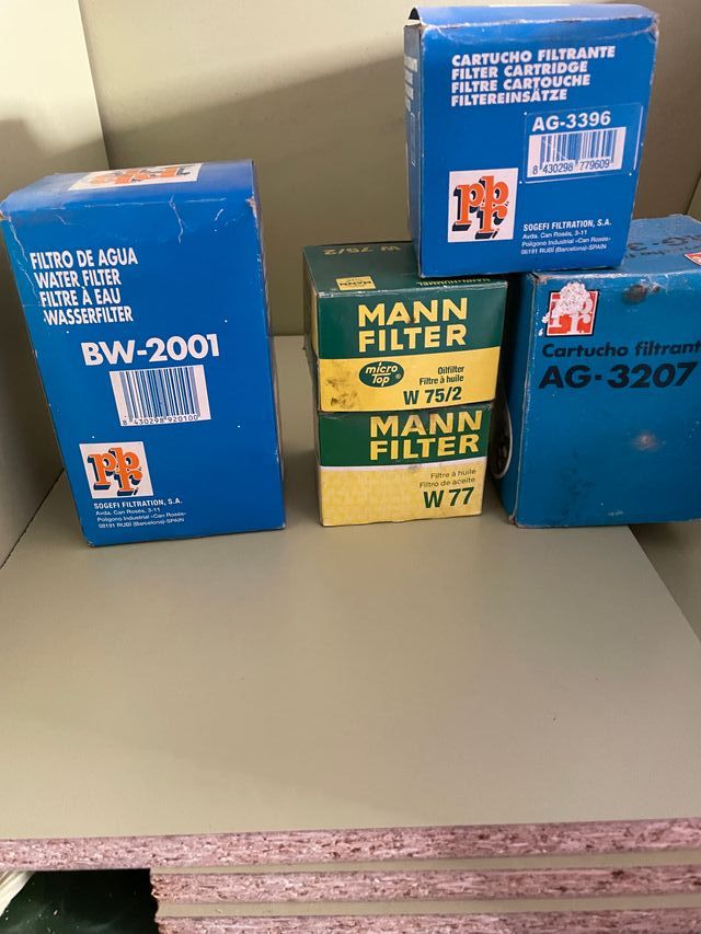 Filtros coches viejos.