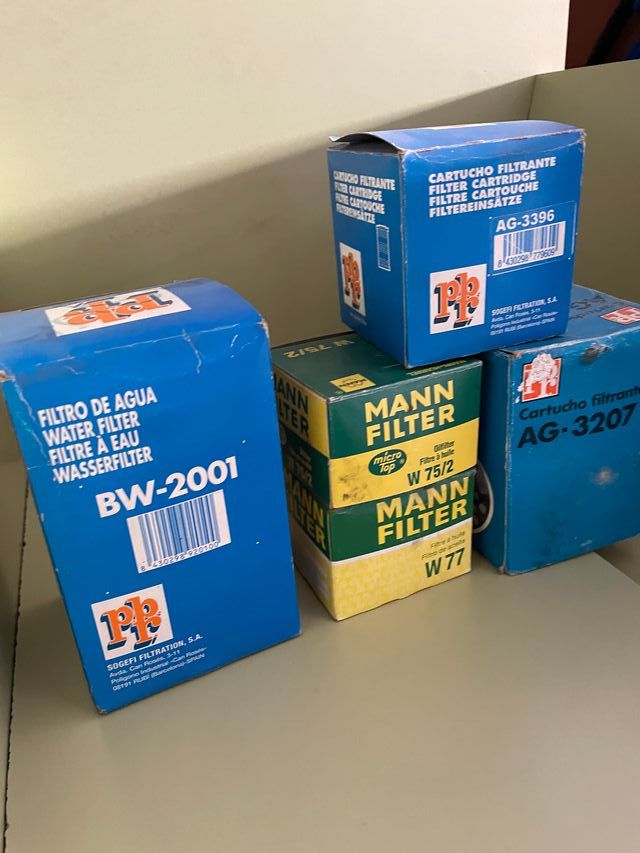 Filtros coches viejos.