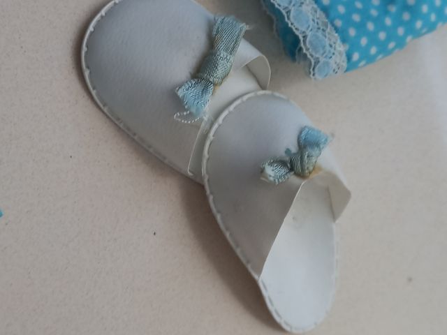 Pijama Nancy y zapatillas años 70