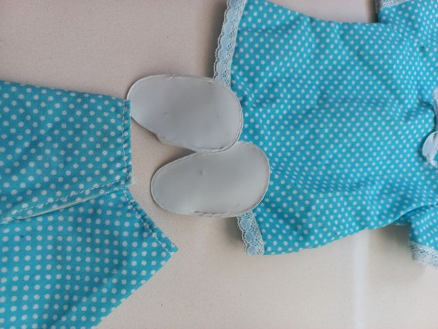 Pijama Nancy y zapatillas años 70