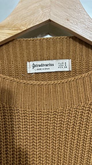 Jersey marrón Stradivarius