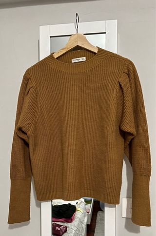 Jersey marrón Stradivarius