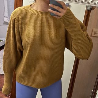 Jersey marrón Stradivarius