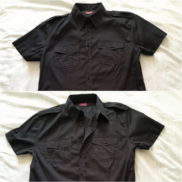 Camicia Gaudi' tg M uomo Cotone nero