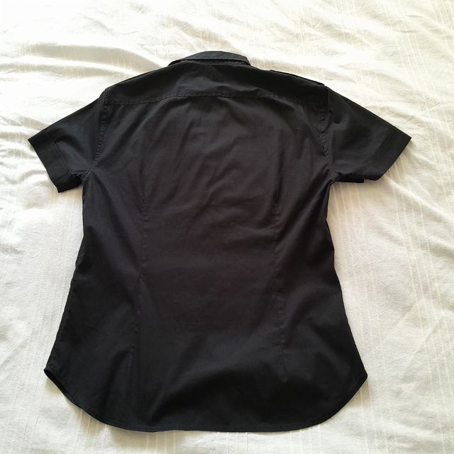 Camicia Gaudi' tg M uomo Cotone nero