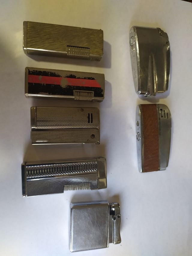 Mecheros encendedores antiguos 