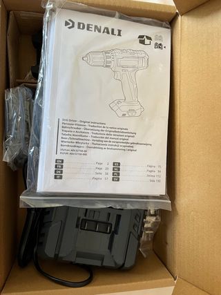 Taladro atornillador denali 20v