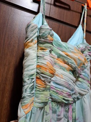 Vestido fiesta estampado flores studio clasics tal