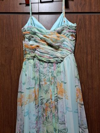 Vestido fiesta estampado flores studio clasics tal