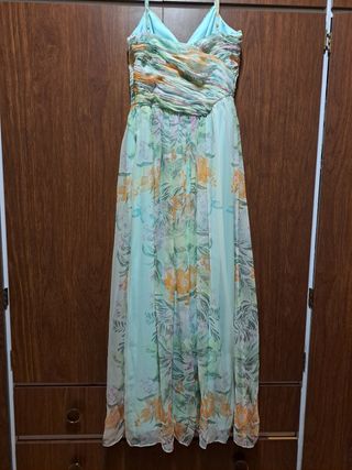Vestido fiesta estampado flores studio clasics tal