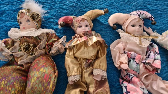 Muñecos Antiguos, de porcelana. 3€ la unidad