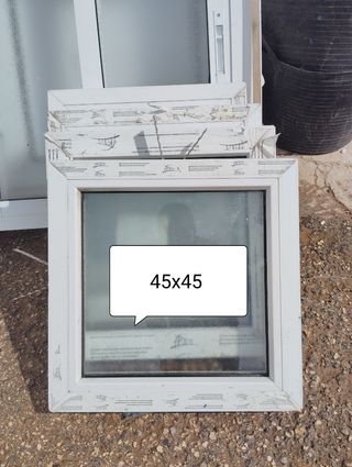 Ventanas pvc 45x45