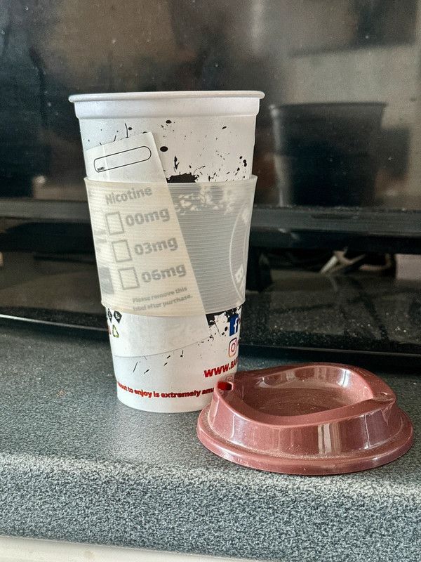 Bicchiere caffè, bevande calde, fredde e cocktail