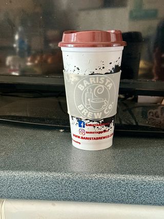 Bicchiere caffè, bevande calde, fredde e cocktail