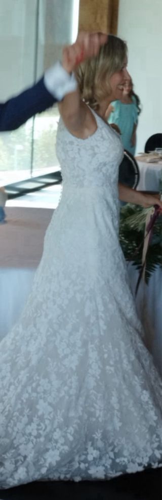 Vestido Novia Rosa Clara Emilia temporada 2024